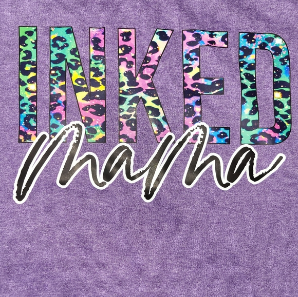 Purple Inked Mama Tee - Picture 3 of 3